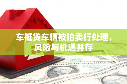 神木车抵贷车辆被拍卖行处理，风险与机遇并存