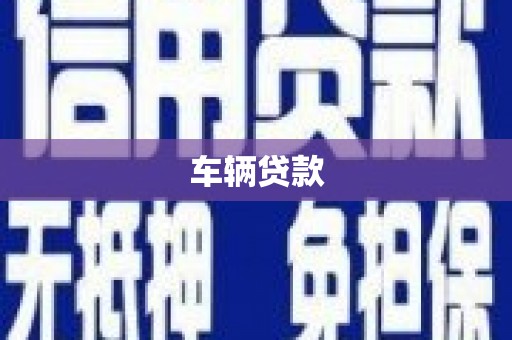 河池车辆贷款